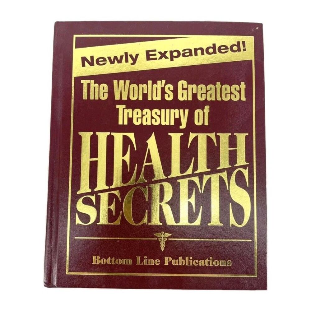 "The World's Greatest Treasury of Health Secrets" Bottom Line - Hardcover *2010